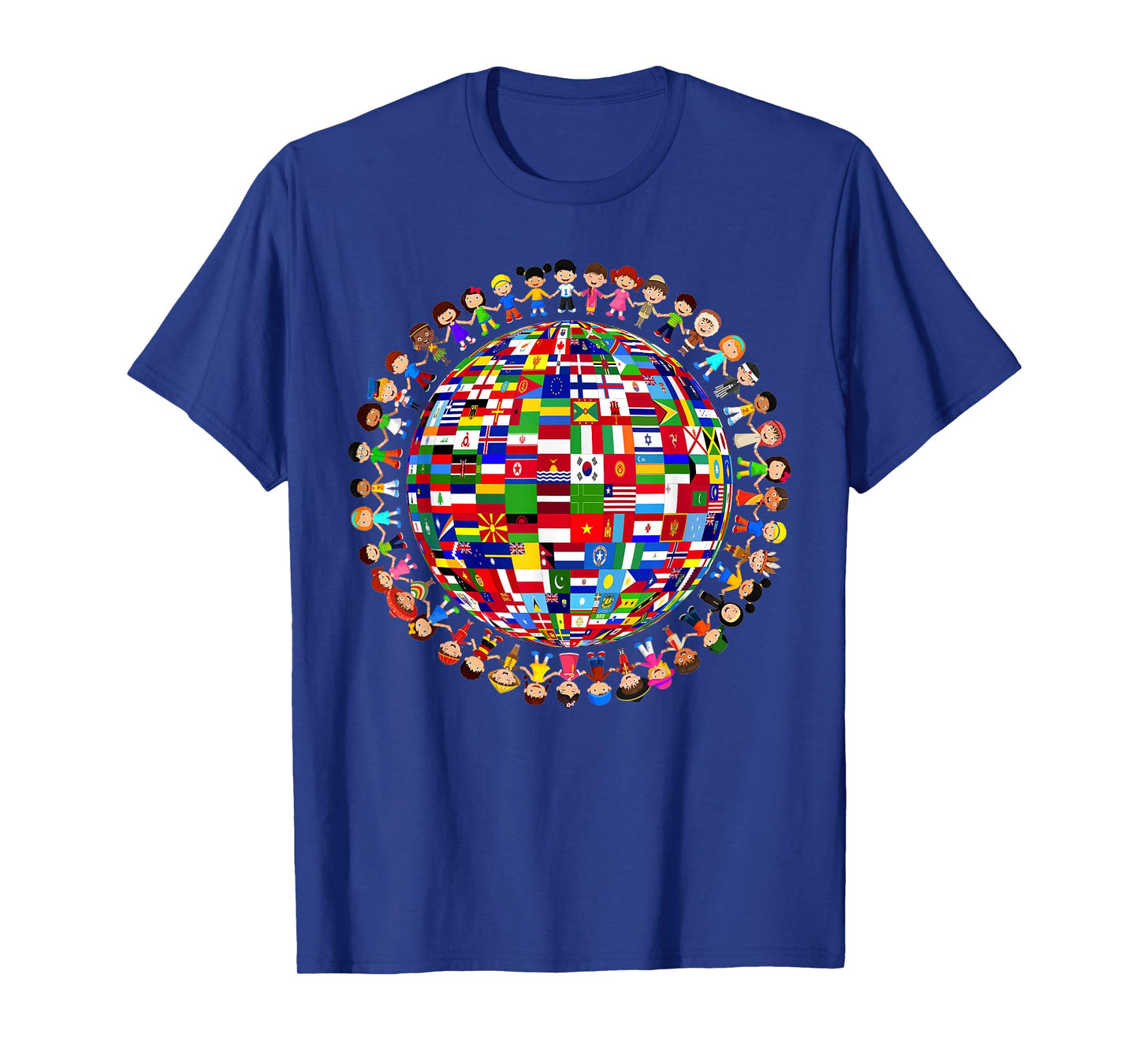 National Flags Circle World Peace International Day Of Peace T-Shirt