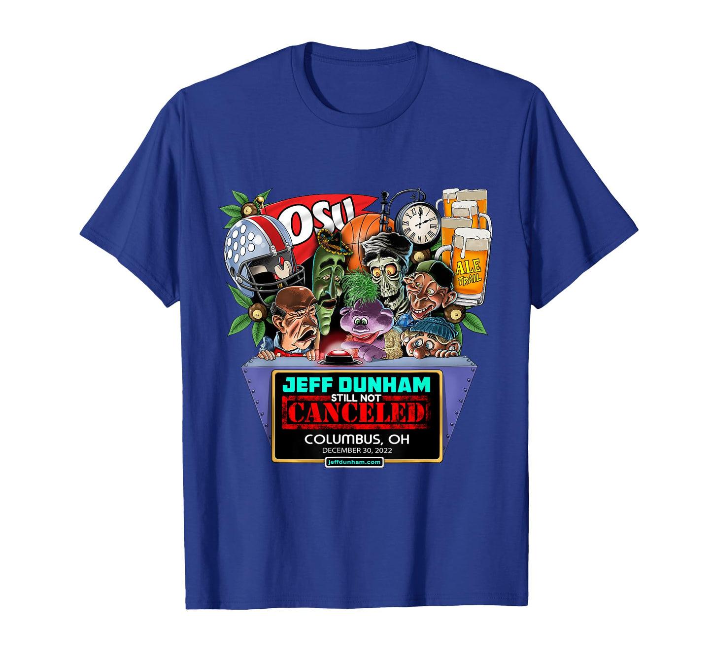Jeff Dunham Columbus, OH (2022) T-Shirt