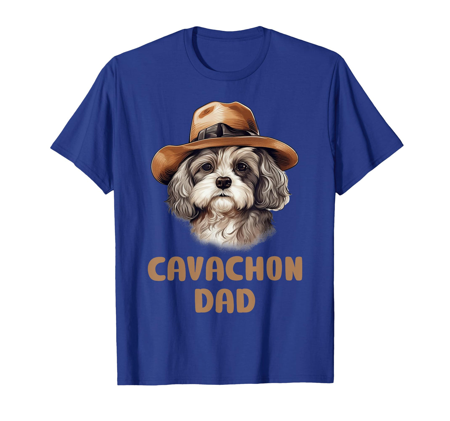 Cute Cavachon Dad Dog Lovers Gift Funny Puppy Cavachon Owner Men Women Kids T-Shirt