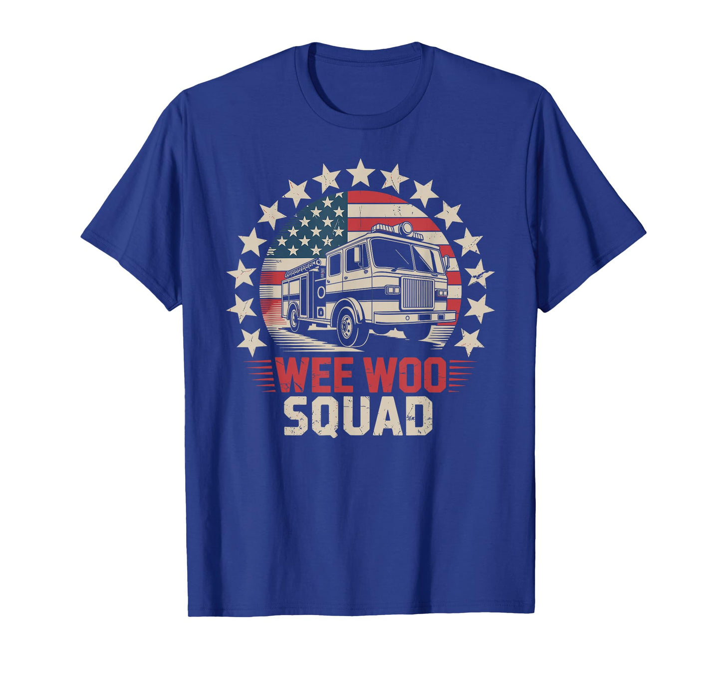 Wee Woo Squad Firefighter T-Shirt