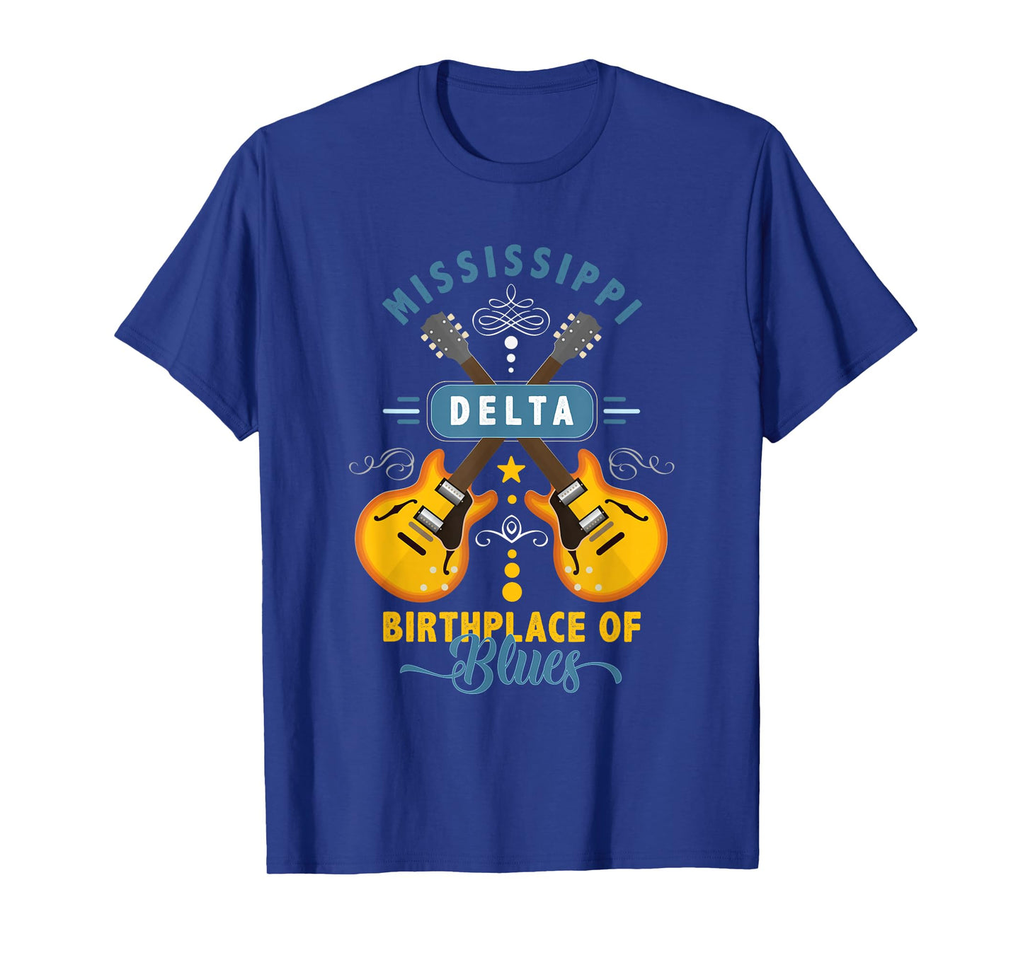 Blues Guitarist or Rock Music or Mississippi Delta Blues T-Shirt