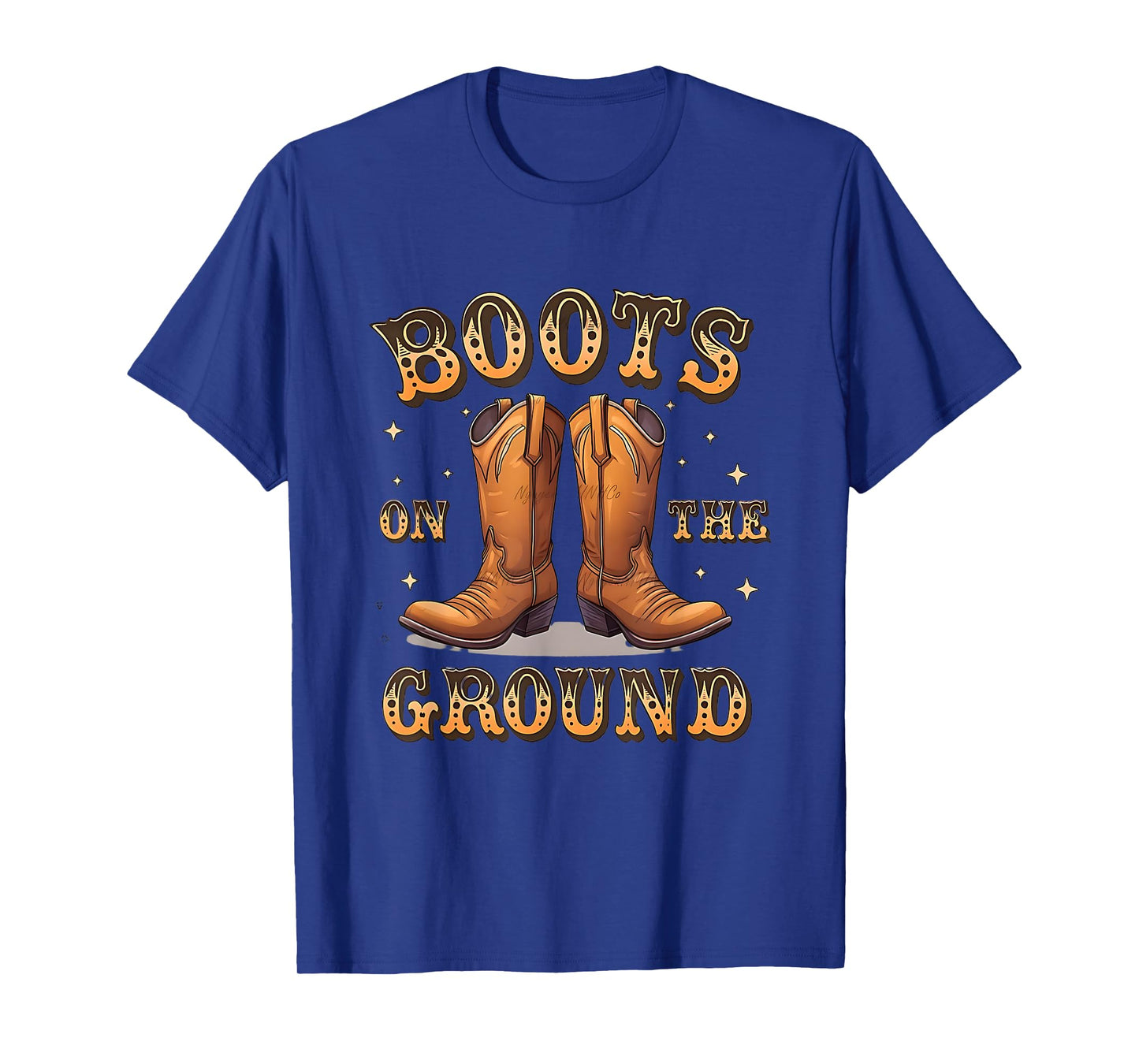 Boots On The Ground Where Them Fans At T-Shirt