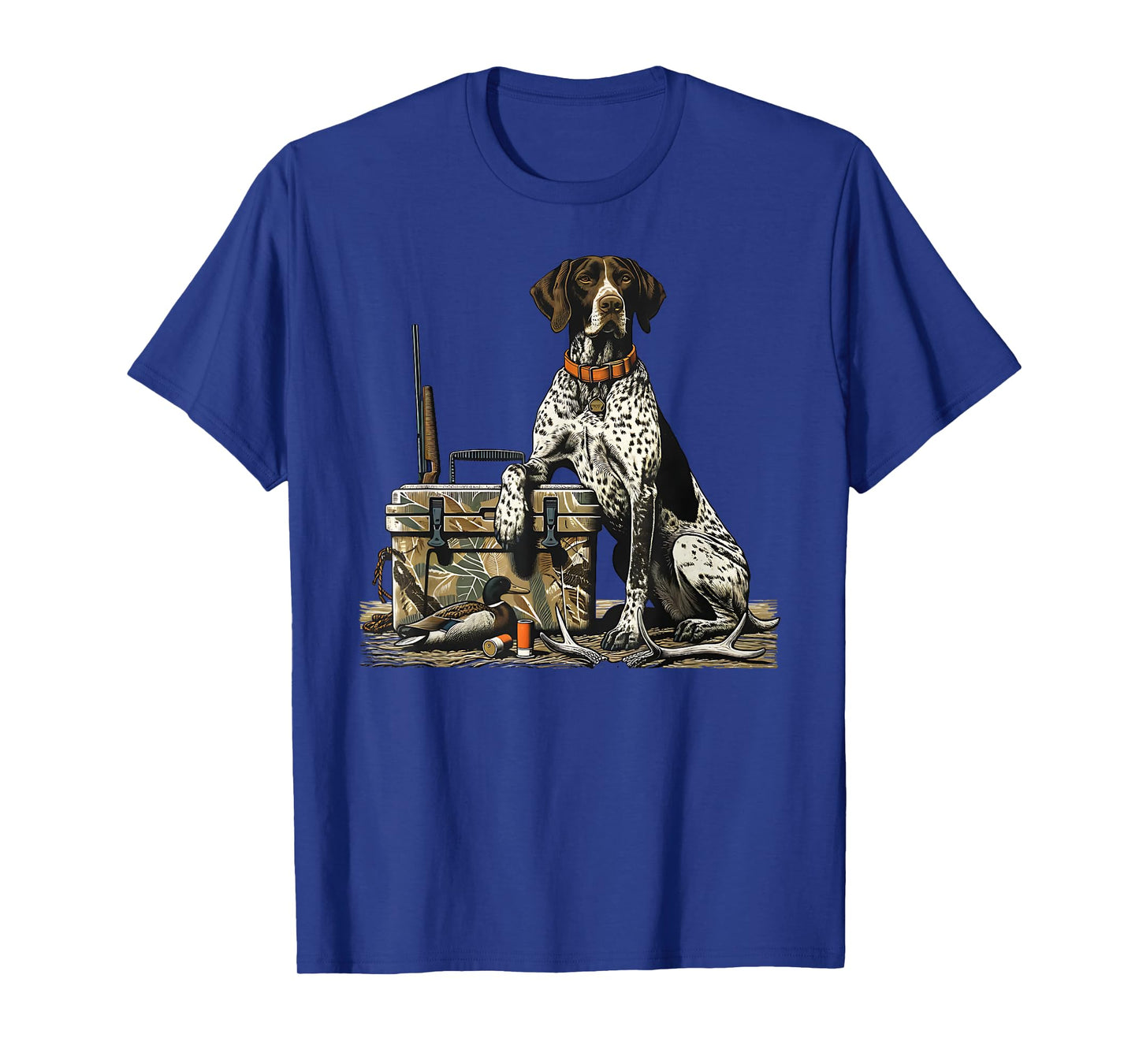 German Shorthaired Pointer Dog Camo Hunting T-Shirt
