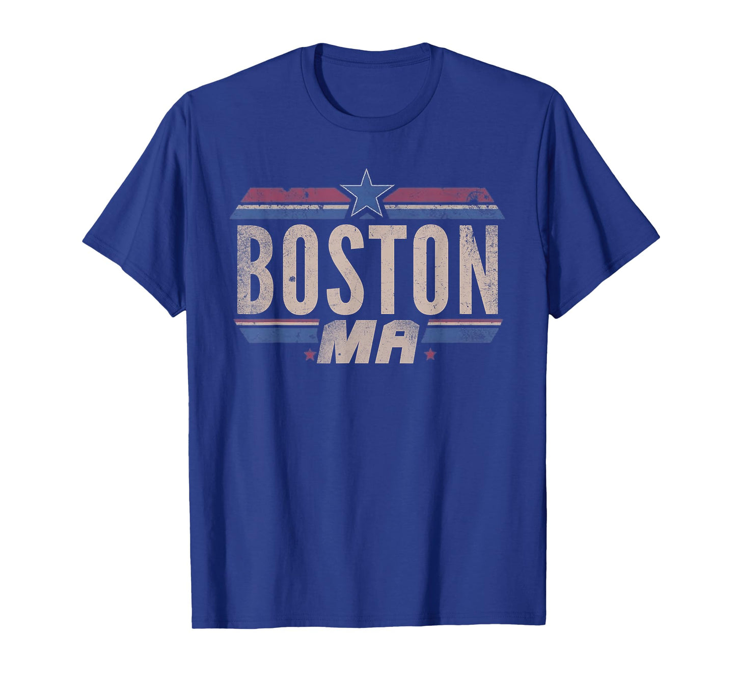 Boston - Patriotic USA 4th of July American Flag America T-Shirt