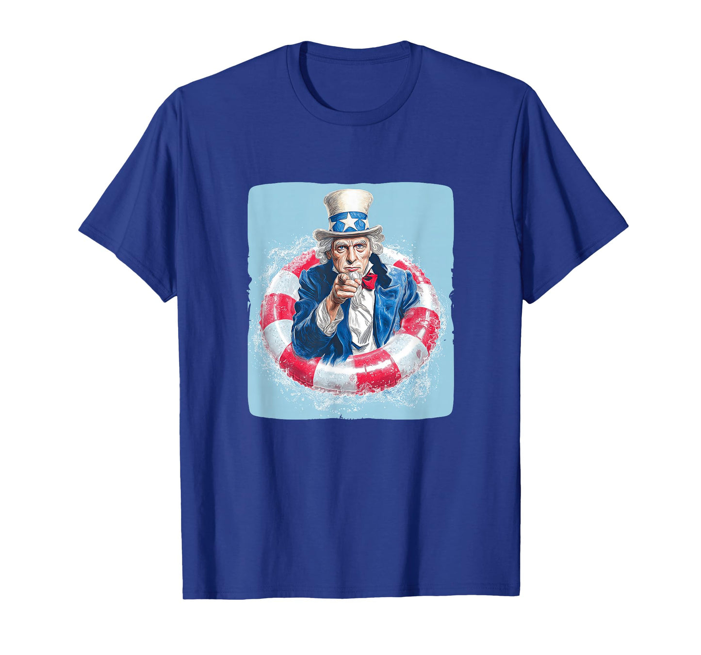 Sam and Pool Ring Look for US Colors Lovers T-Shirt
