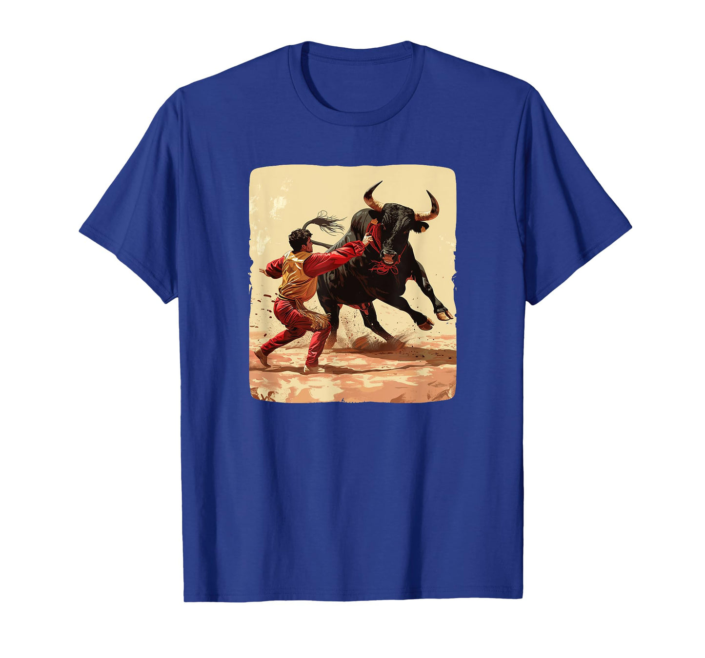 Bull Fight Graphic for Man and Woman T-Shirt