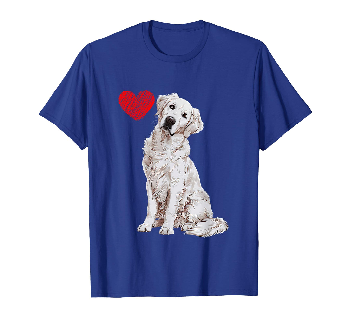 Love White English Cream Golden Retriever Mom Dog Puppy T-Shirt