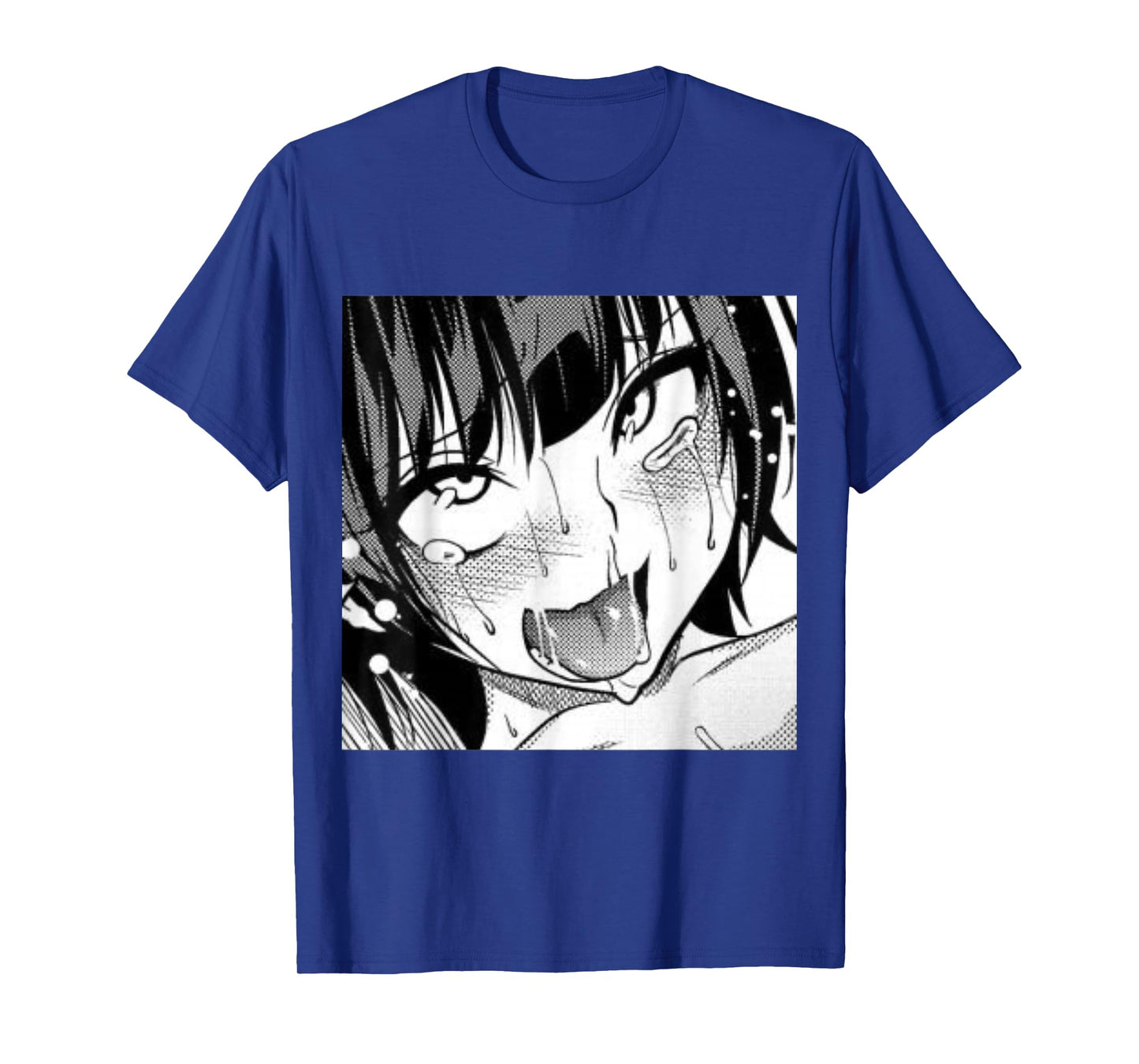 Ahegao Anime Girl with Tongue and Hands Out Weeb T-Shirt T-Shirt