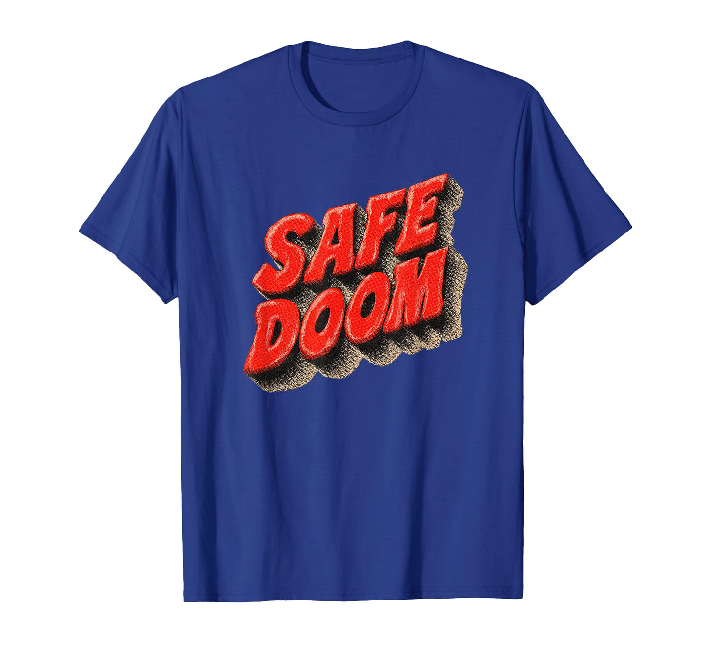 Pretty Red Safe Doom Statement T-Shirt