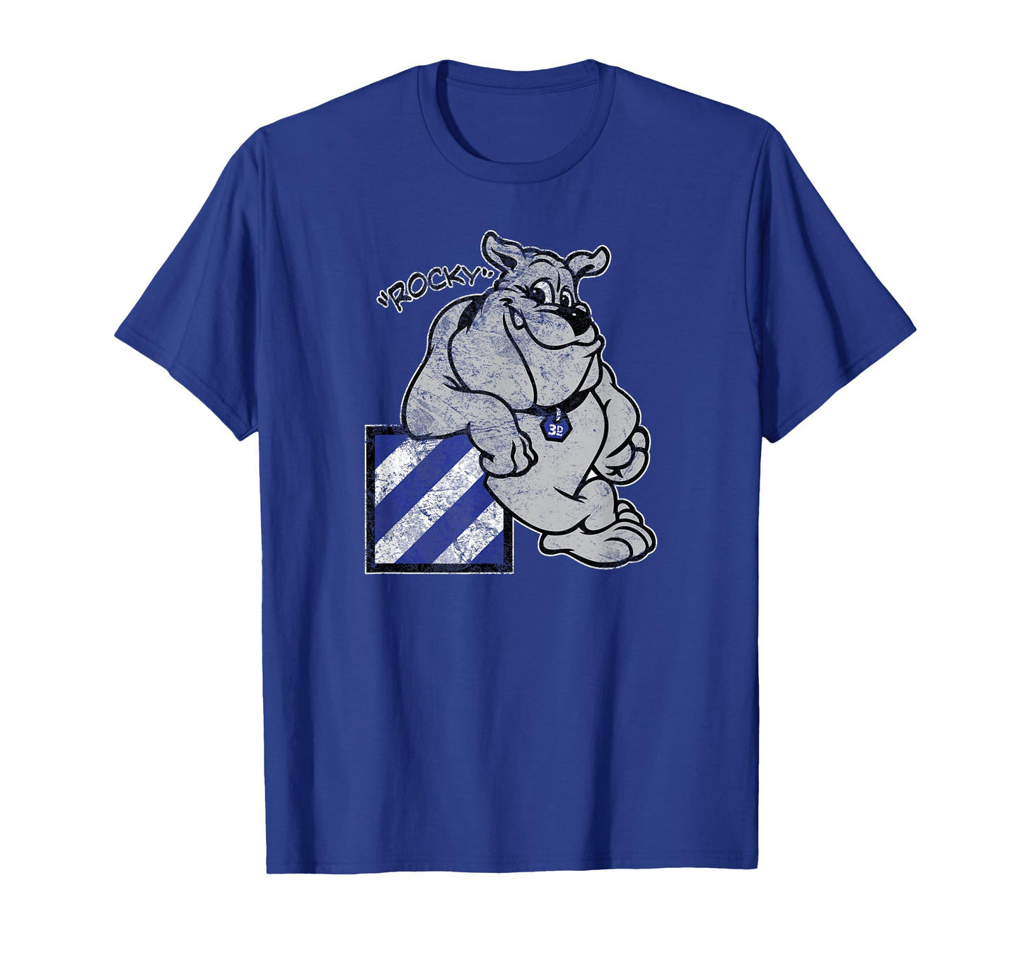 American Marauder: 3rd Infantry Division Rocky The Bulldog T-Shirt