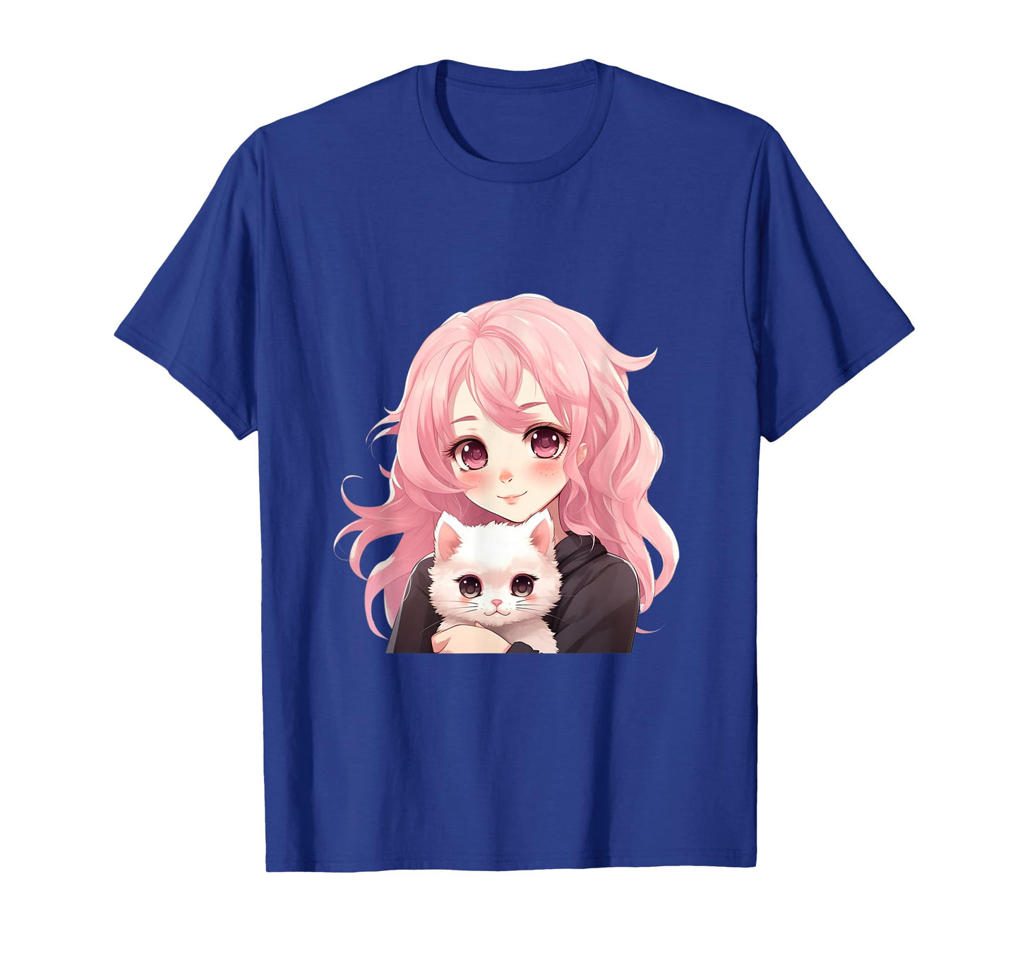 Anime and Cats Lover for Teen Manga kawaii Graphic Otaku T-Shirt