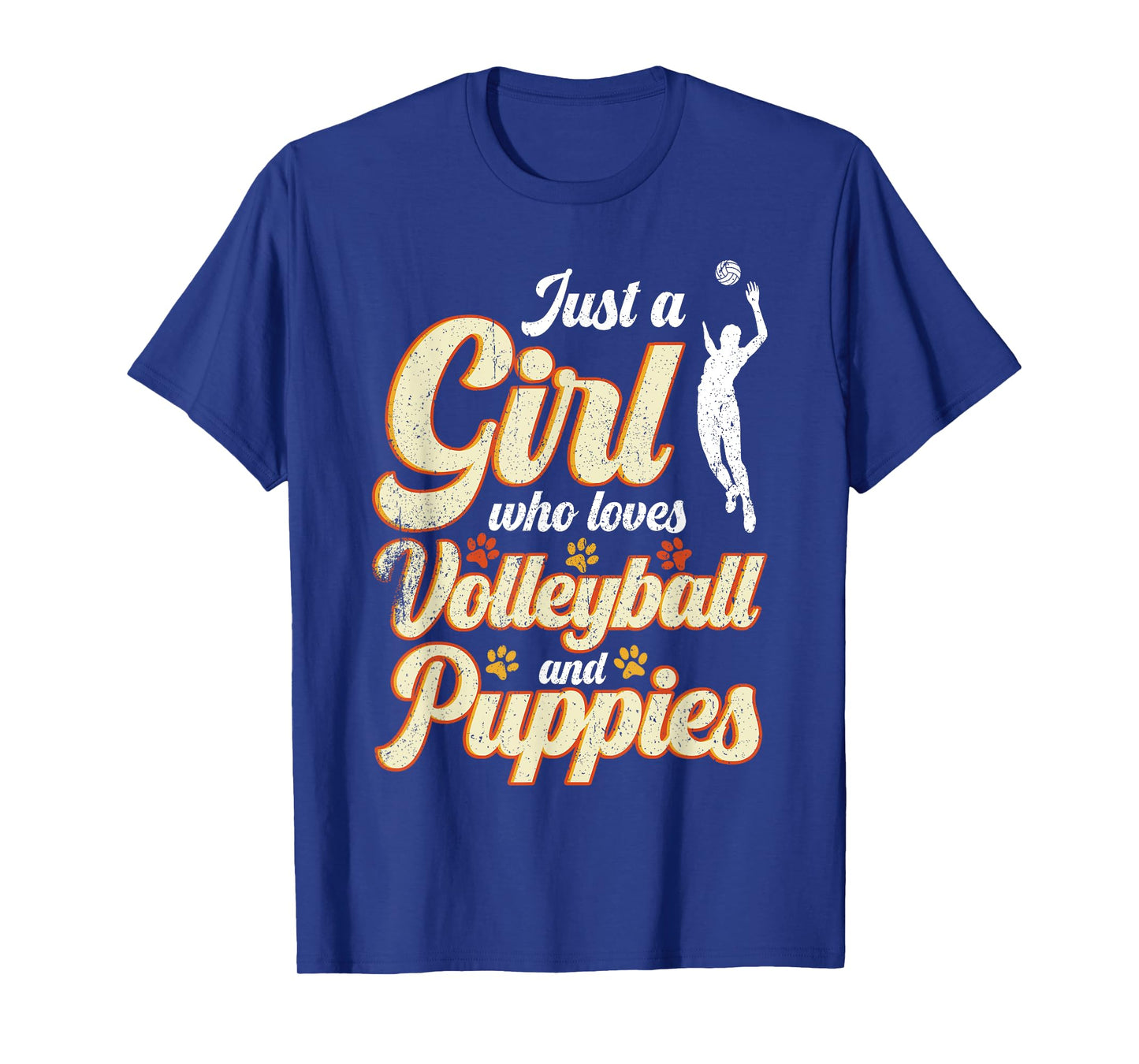 Just a Girl who loves Volleyball and Puppies T-Shirt