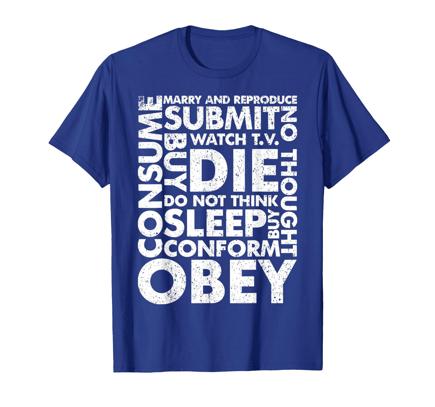 Vintage Obey, Consume, Sleep T-Shirt