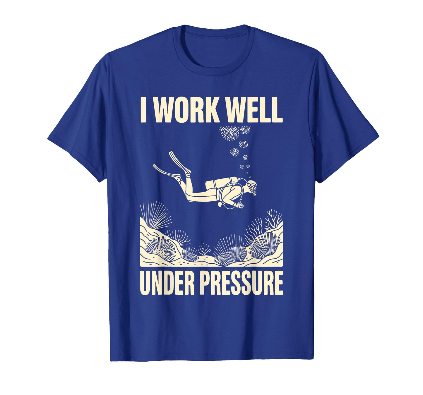 Funny Scuba Diving Art for Men Women Snorkeling Scuba Diver T-Shirt