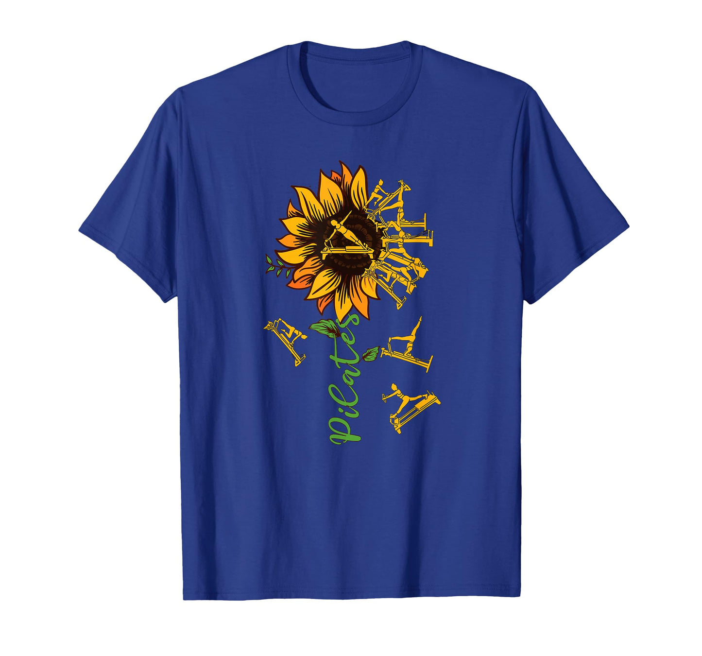 Pilates Sunflower Reformer Pilates Flower T-Shirt