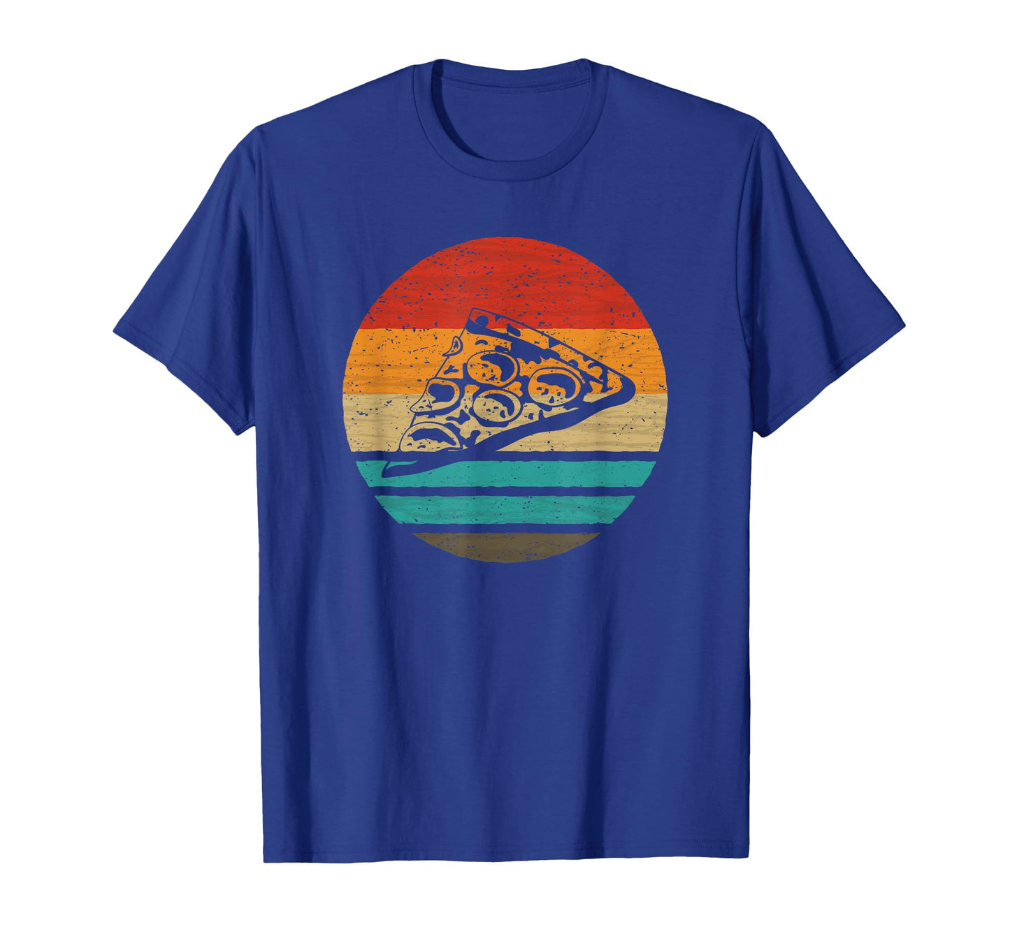 Pizza Slice Retro Style Vintage T-Shirt