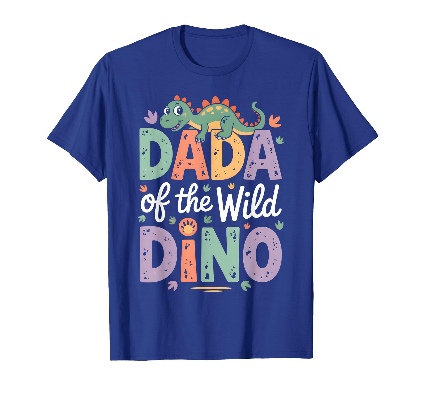 Dada of Wild Dino Cute Colorful Design T-Shirt