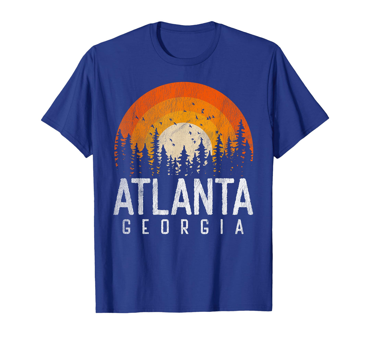 Atlanta Georgia GA Vintage Retro Style City 70s 80s 90s Gift T-Shirt
