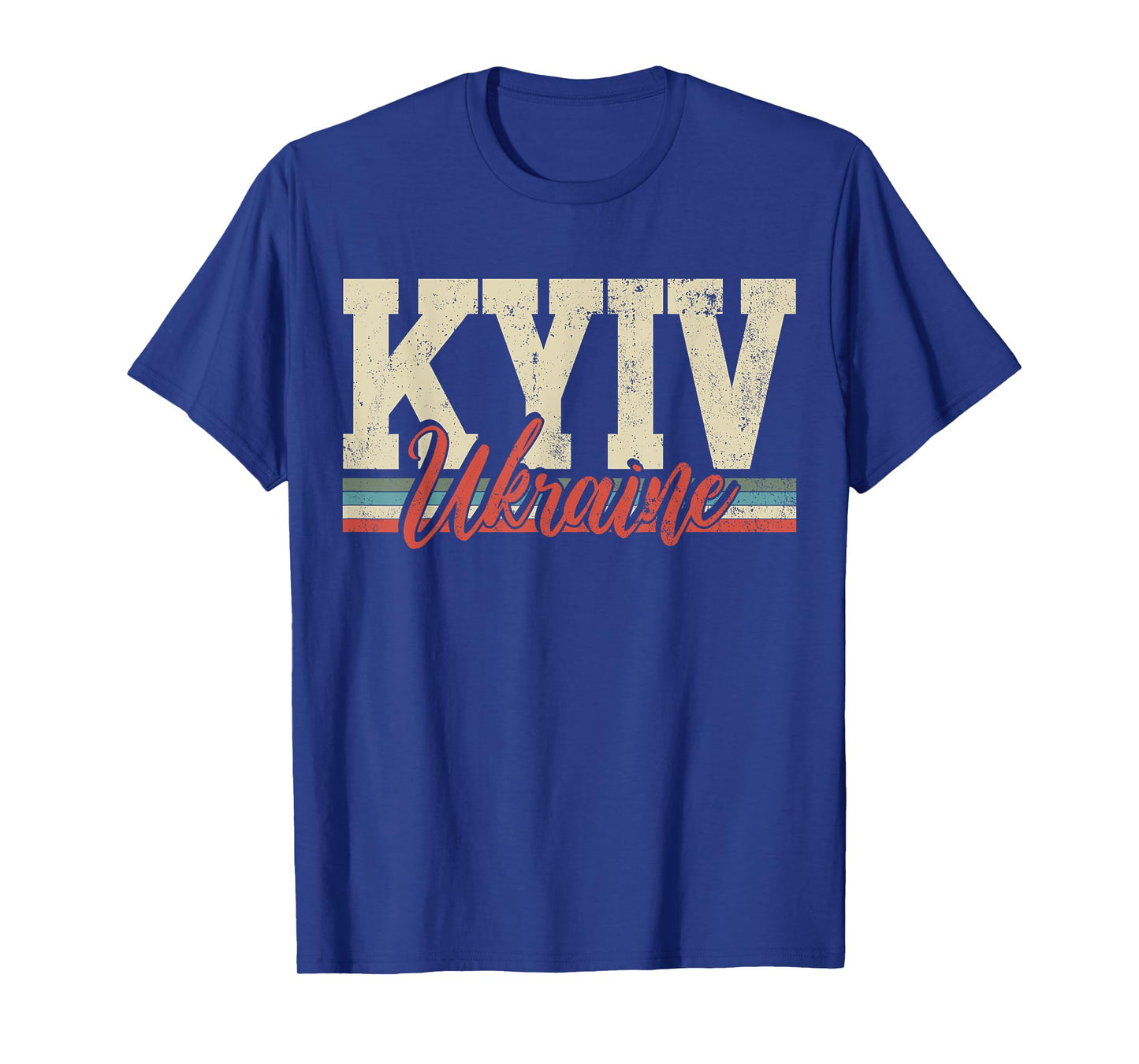 Kyiv Ukraine Travel Souvenir Retro Vintage Gift T-Shirt