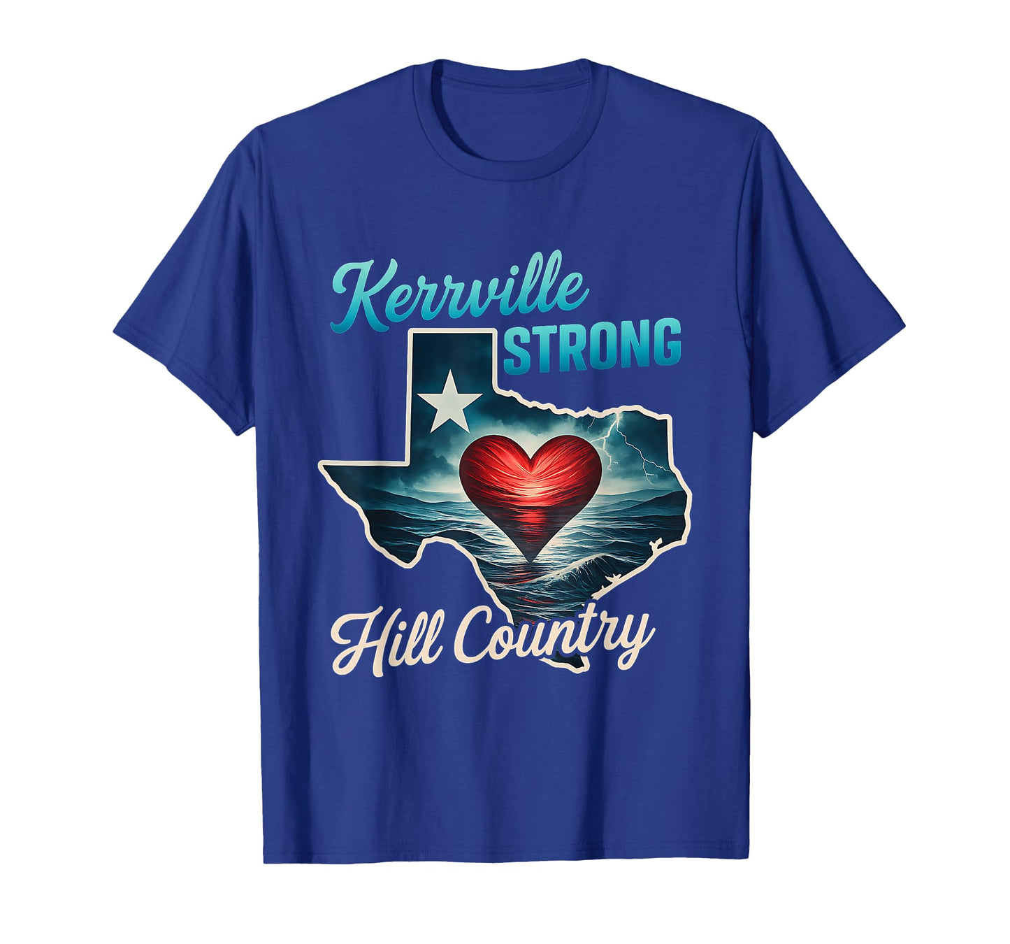 Texas Strong Kerrville Strong Hill Country Texas Support T-Shirt
