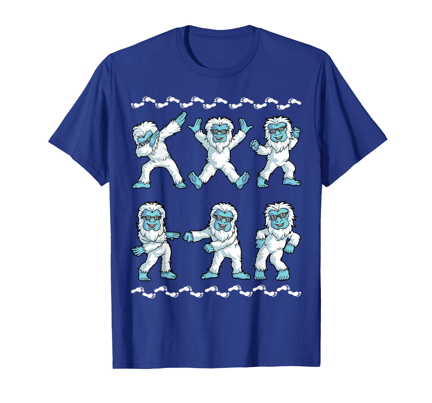 Dancing Yeti Abominable Dance Dab Boy Girls Kids Funny T-Shirt