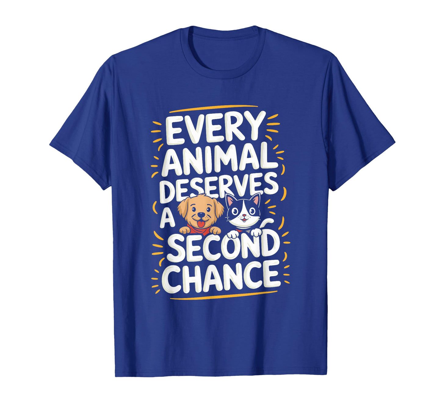 Animal Shelter Save Pet Design Dog and Cat Animal Rescue T-Shirt