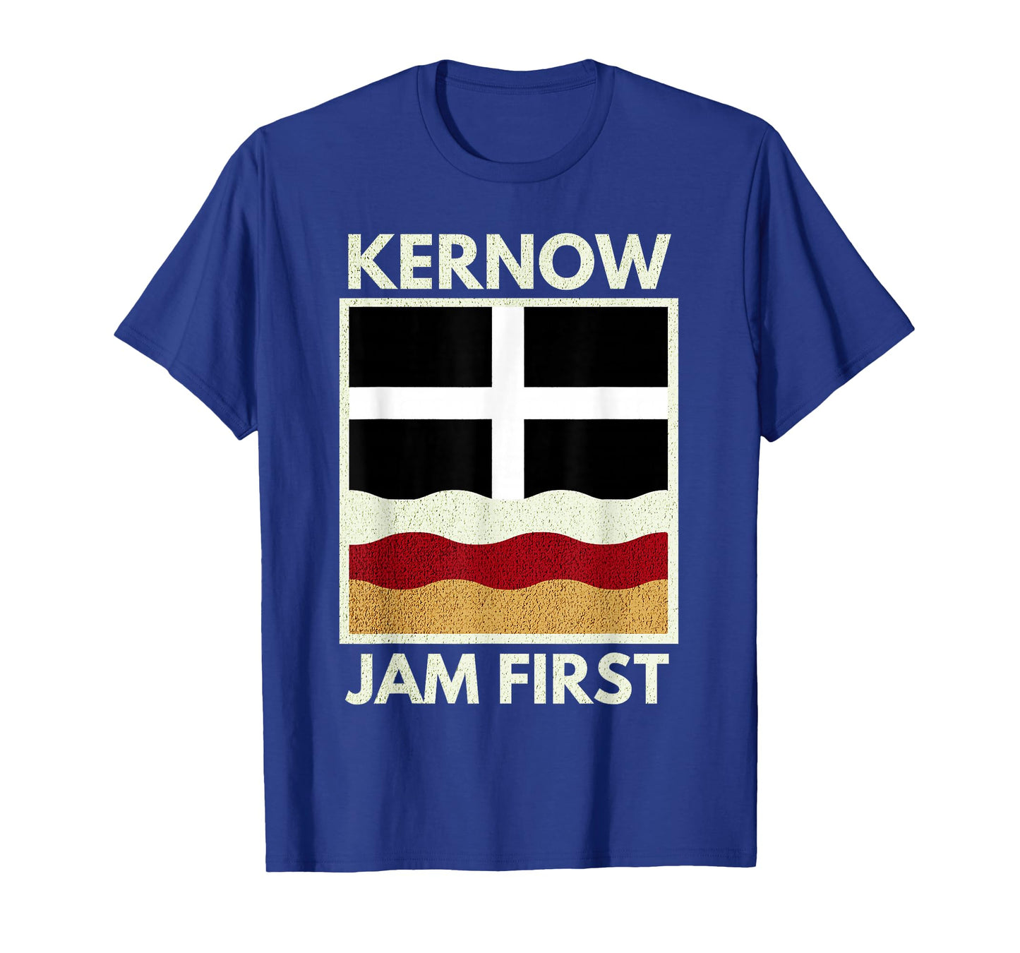 Kernow Jam First Cornish Scone Cream Tea Of Cornwall T-Shirt