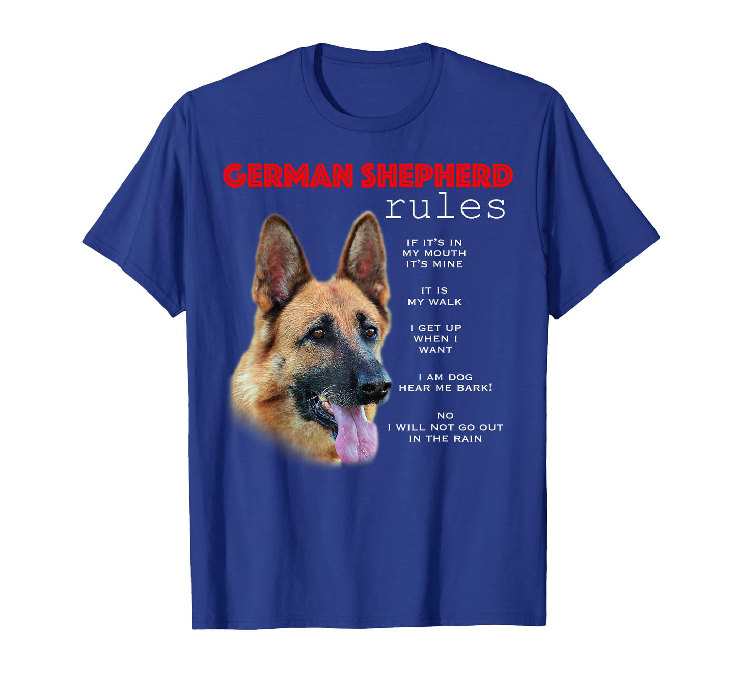 Funny rules for the owner of a German Shepherd T-Shirt