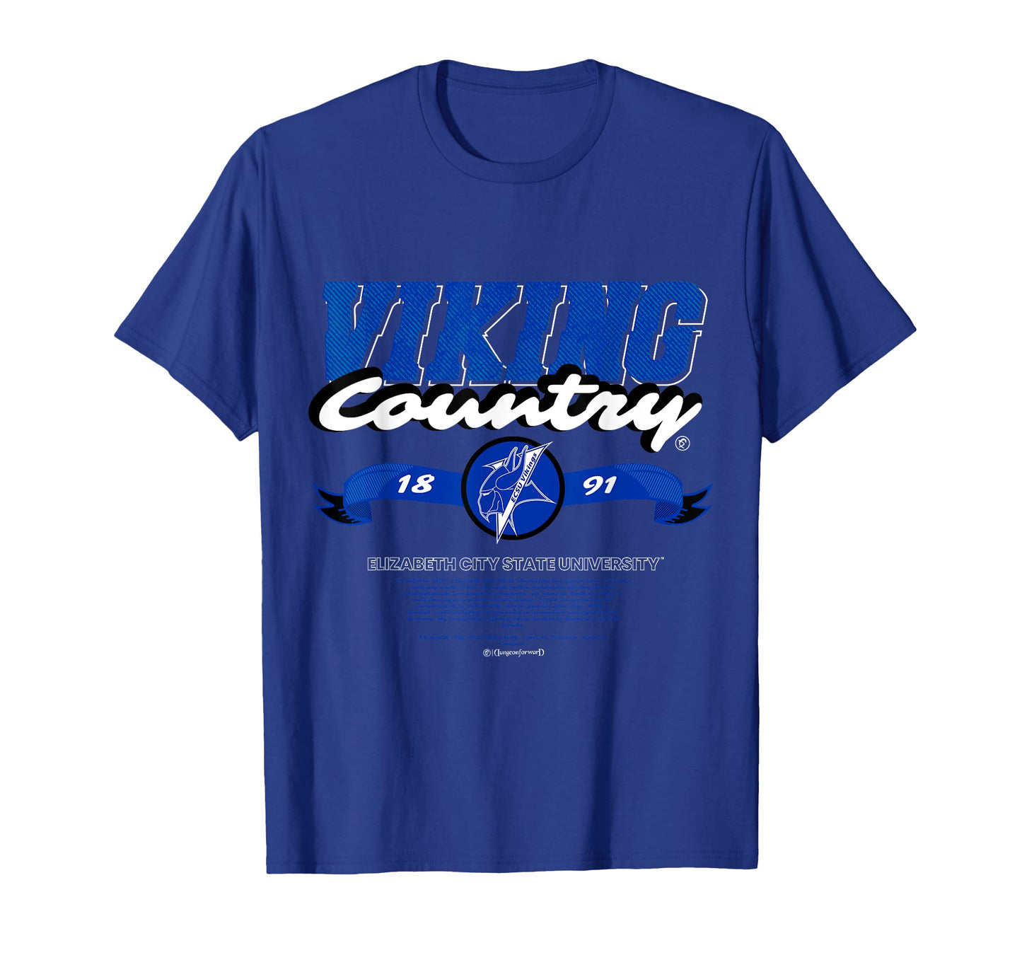 Elizabeth City State University - Viking Country - ECSU HBCU T-Shirt