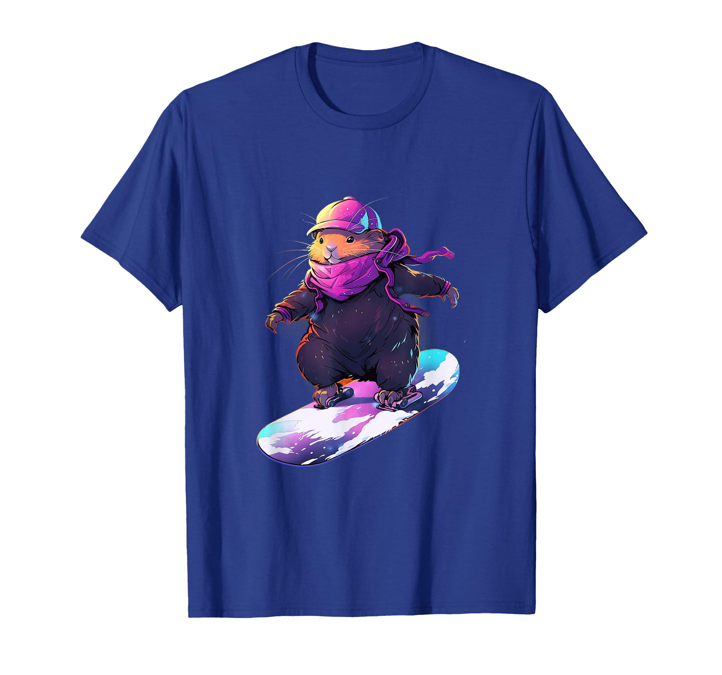 Capybara Snowboard Rider Snowboarder Snowboarder Snowboarder Snowbo T-Shirt