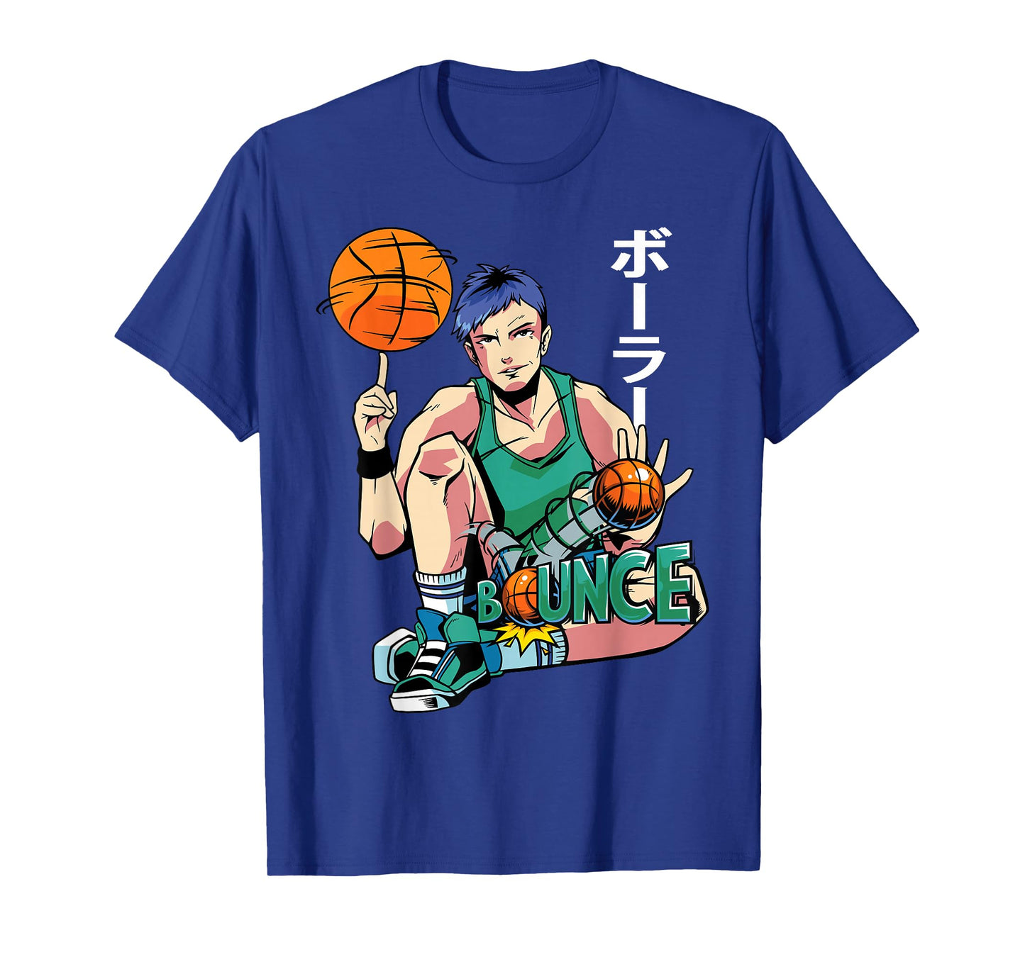 Anime Basketball - Japanese Aesthetics - Otaku - Manga T-Shirt