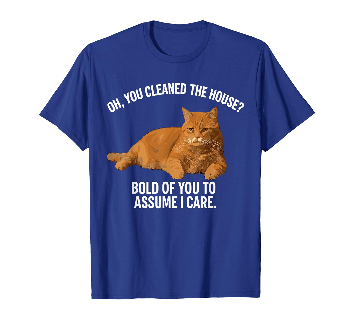 Oh You Cleaned The House Bold of You to Assume T-Shirt