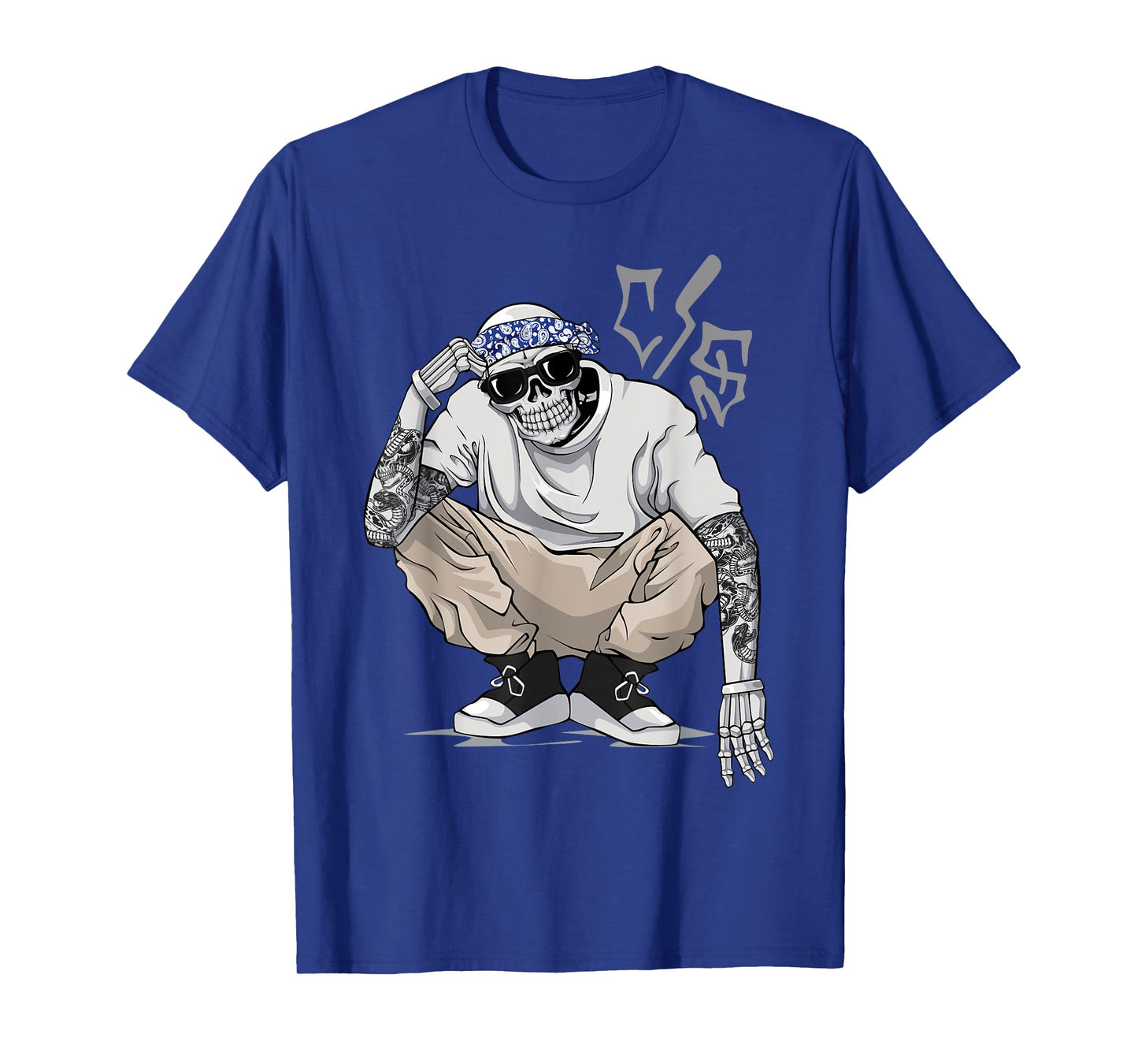 Cholo Chicano Tattoo Cool Mexican Gangster Skeleton Mexico T-Shirt