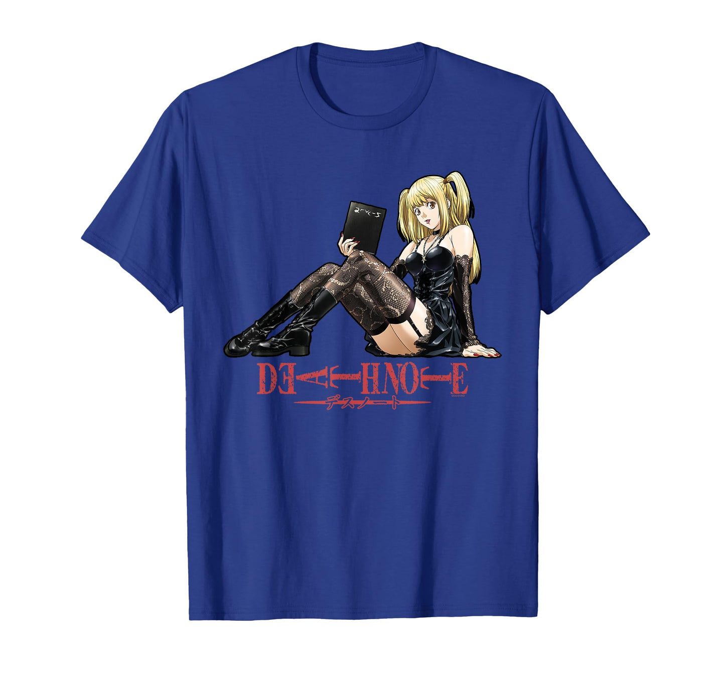 Death Note Misa Amane on Show Logo Anime T-Shirt
