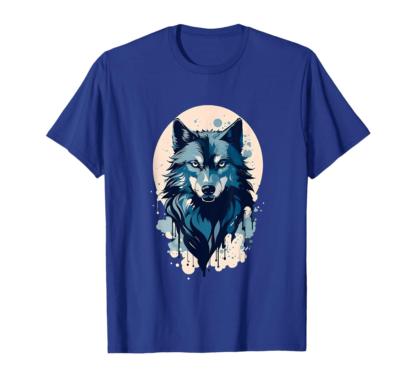 Vintage wolf mens Shirt wolf women Lovers for boys and girls T-Shirt