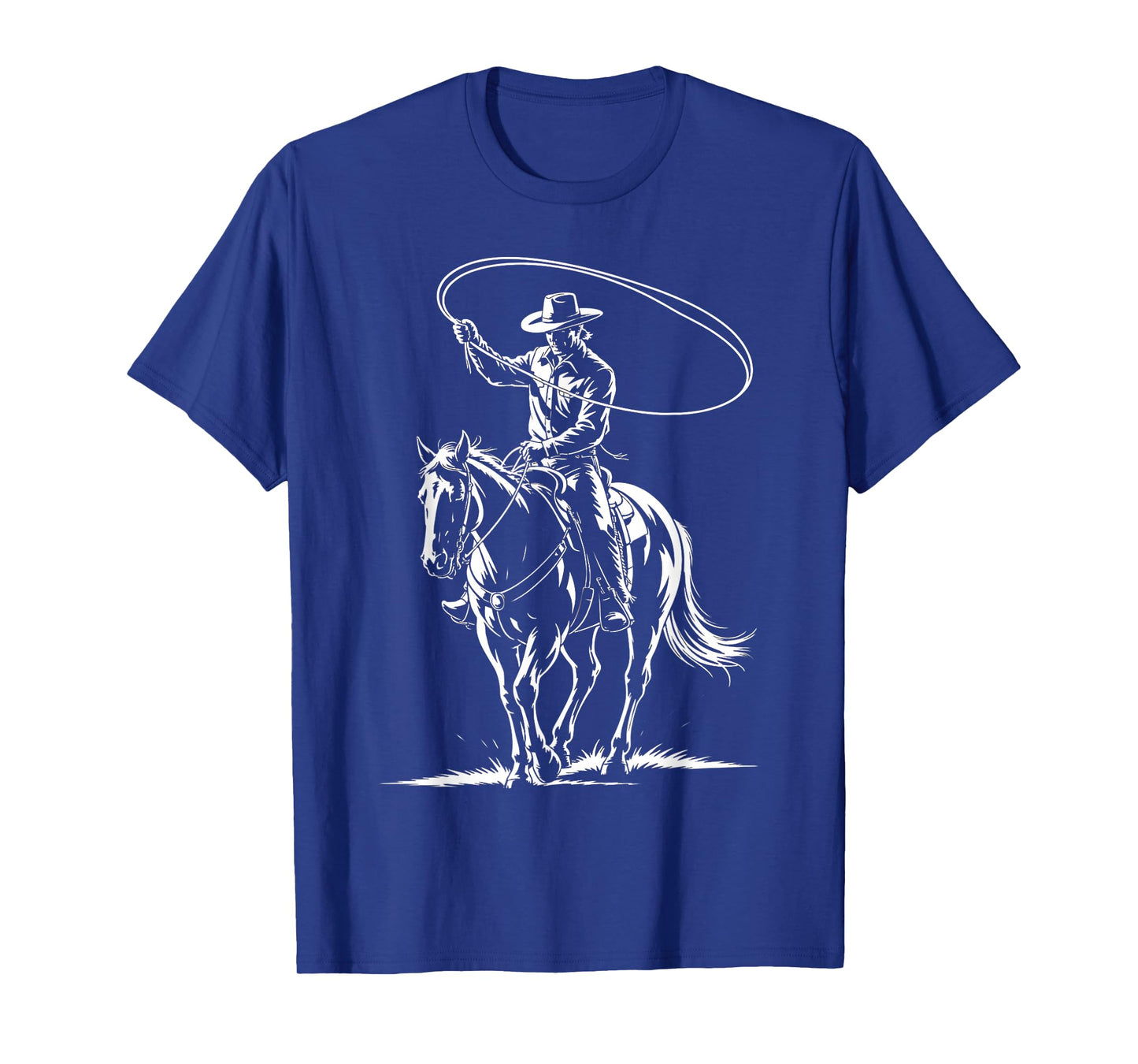 Western Country Men Rodeo Retro Southern Cowboy T-Shirt