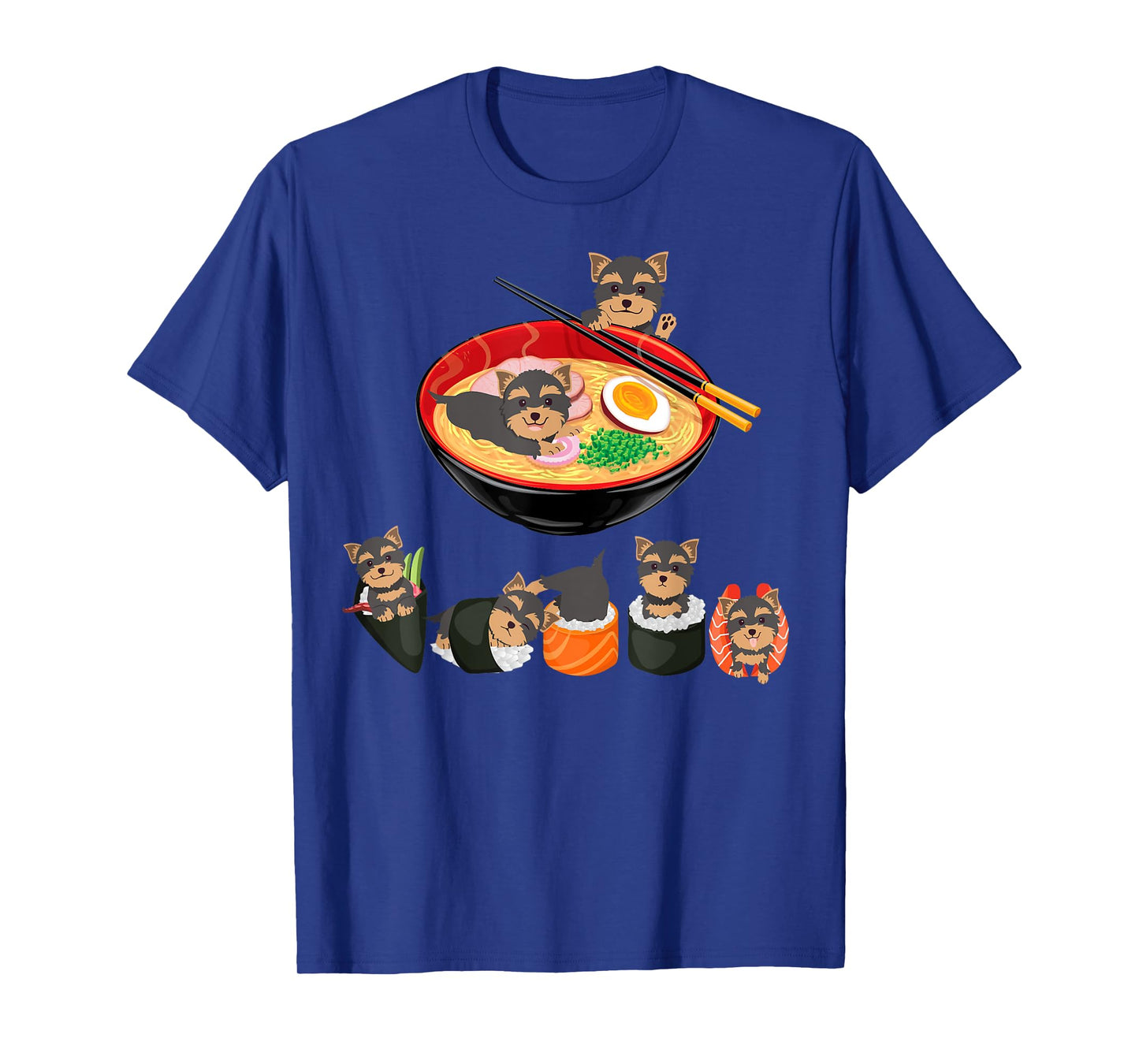Ramen Yorkie Noodle Cute Yorkie Lover Gifts For Women Men T-Shirt