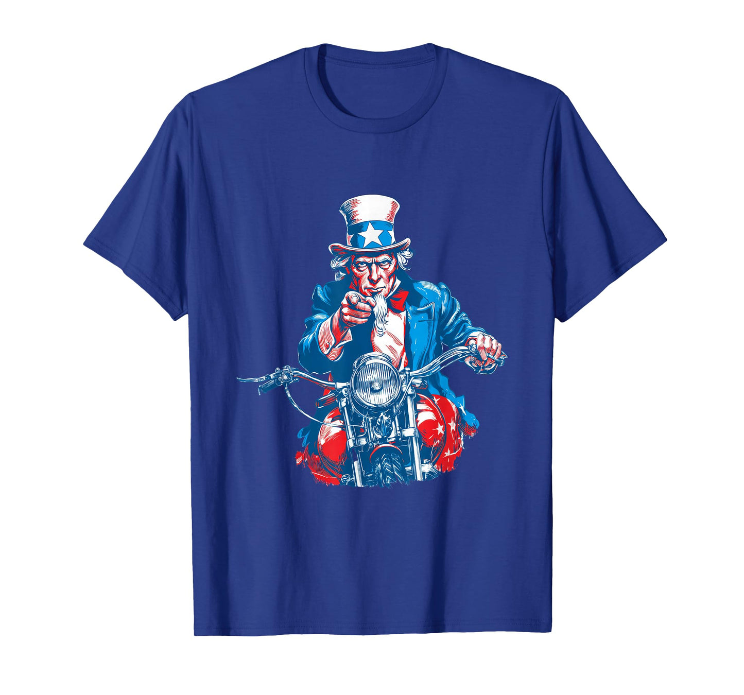 Amazing Motorcycle Costume for Patriotic Lovers T-Shirt