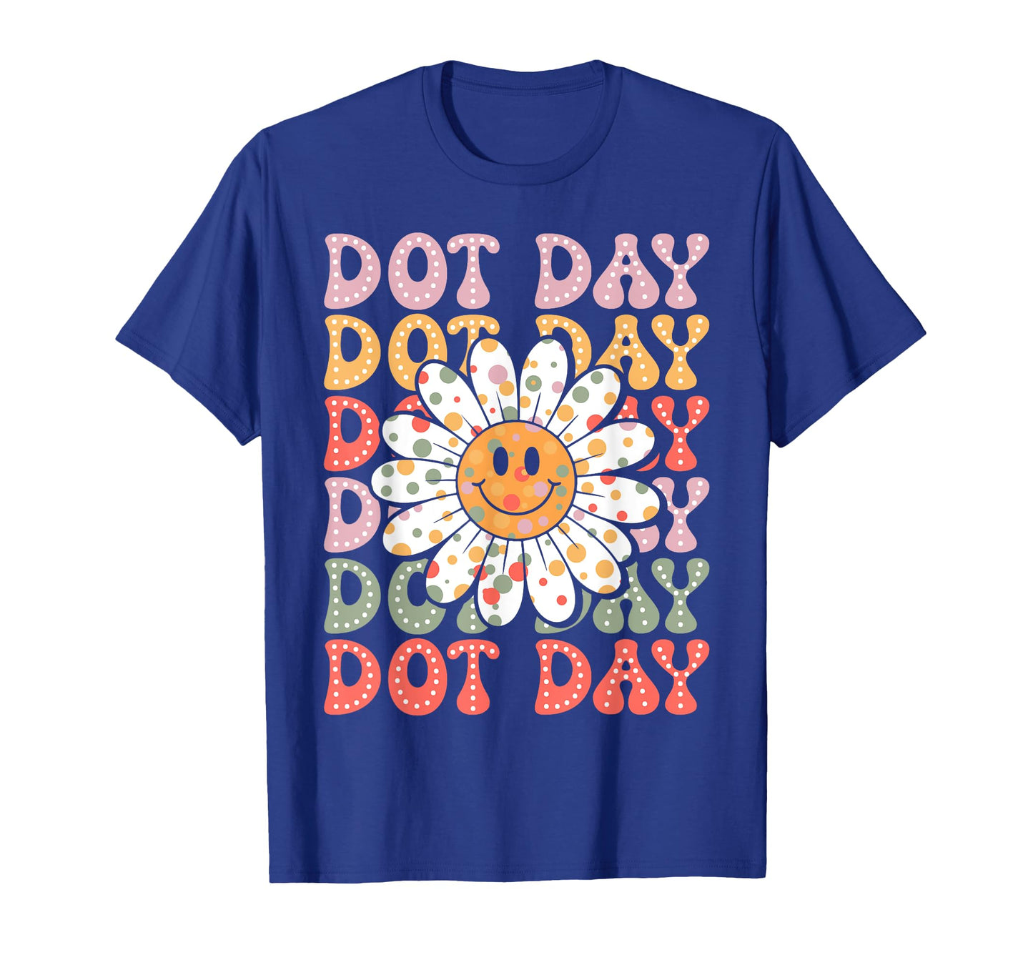 Happy Dot Day 2025 Coquette Bow Teachers Kids Boys Girls T-Shirt