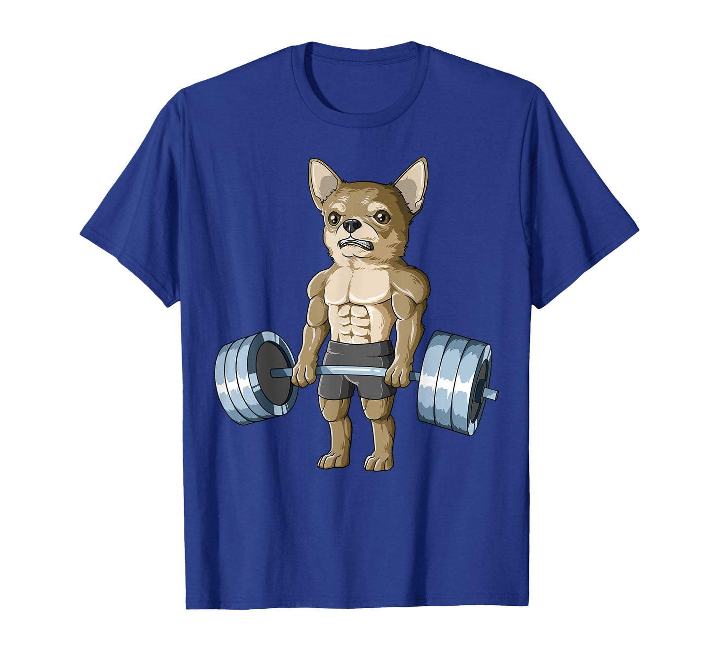 Weightlifting Chihuahua Deadlifting Chihuahua Powerlifting T-Shirt