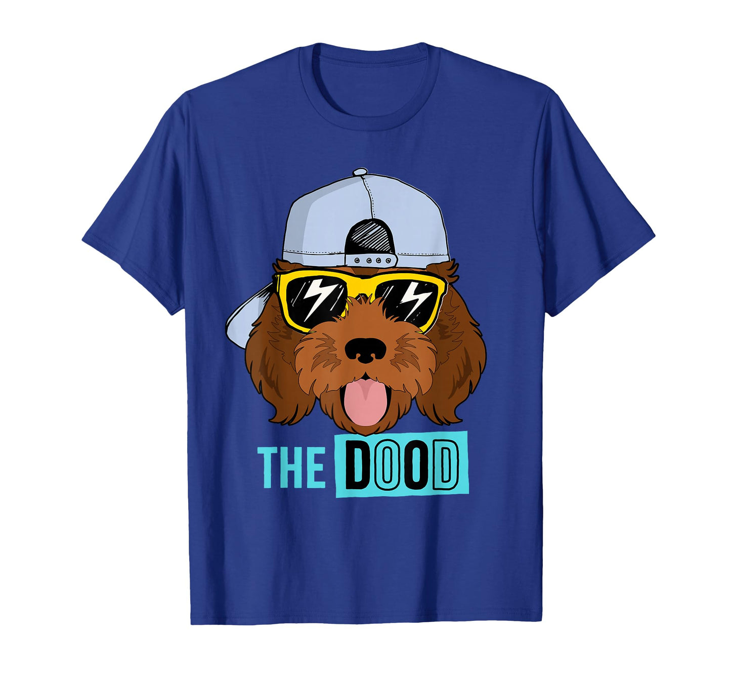 Chocolate Golden Doodle Dog, The Dood Brown Gooldendoodle T-Shirt