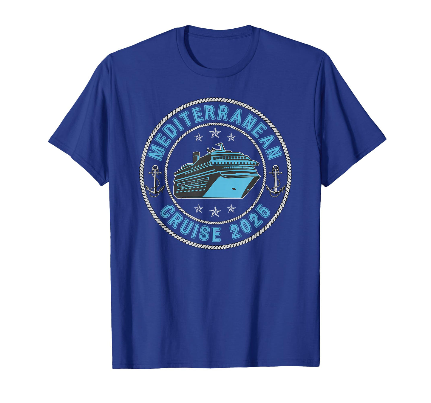 Mediterranean Cruise 2025 European Cruising Family Cruise T-Shirt