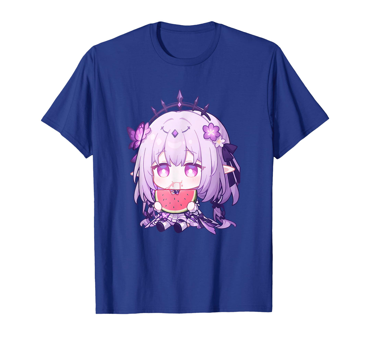 Castorice Chibi Dan Heng Marth 7th HSR Gacha Games Funny T-Shirt