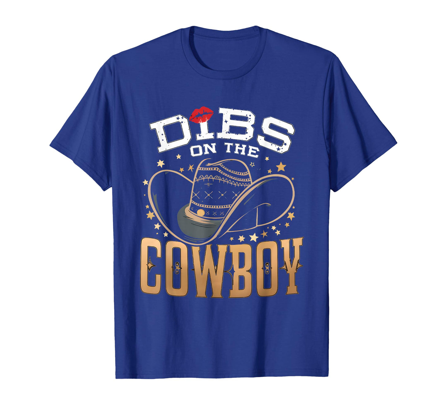 Dibs on the Cowboy Vintage Western Country Women T-Shirt