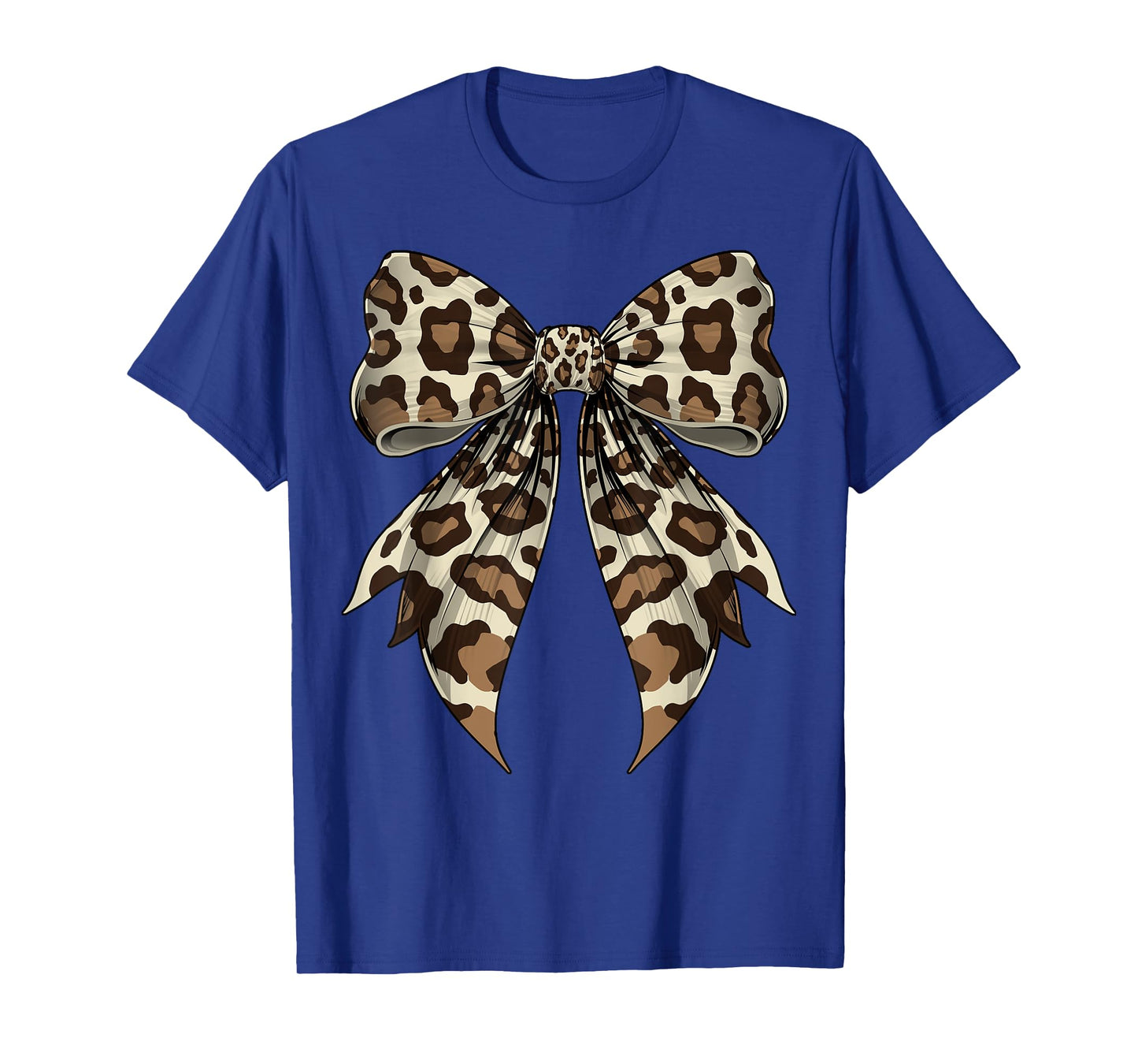 Coquette Bow Leopard Pattern Halloween Costume T-Shirt
