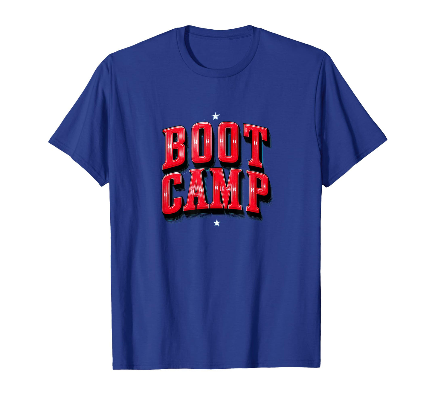 Cool Boot Camp Statement Emblem T-Shirt