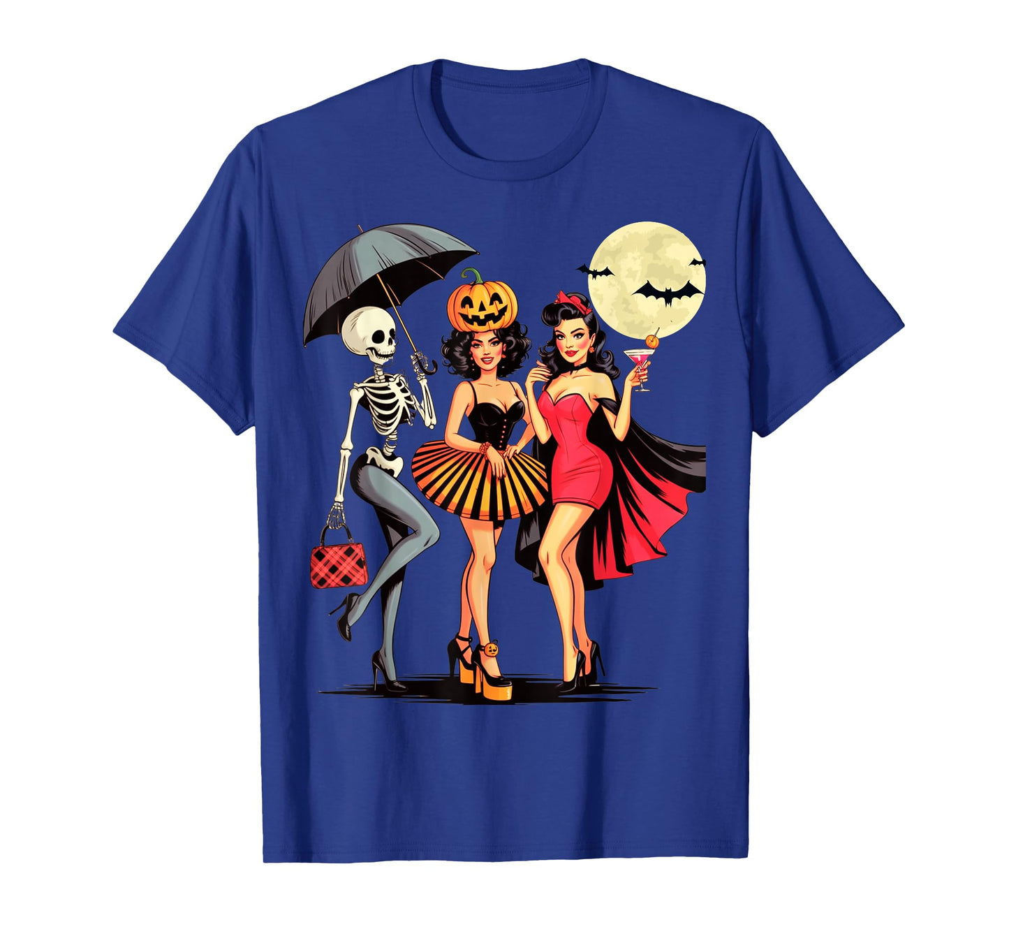Cute Spooky Halloween Costume Party for Women Girls T-Shirt