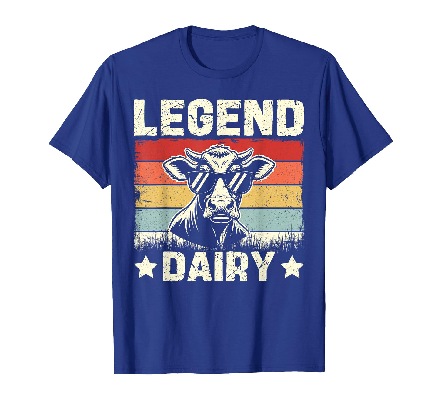 Legend Dairy Holstein Jersey Cow Mile Lactose Farming T-Shirt