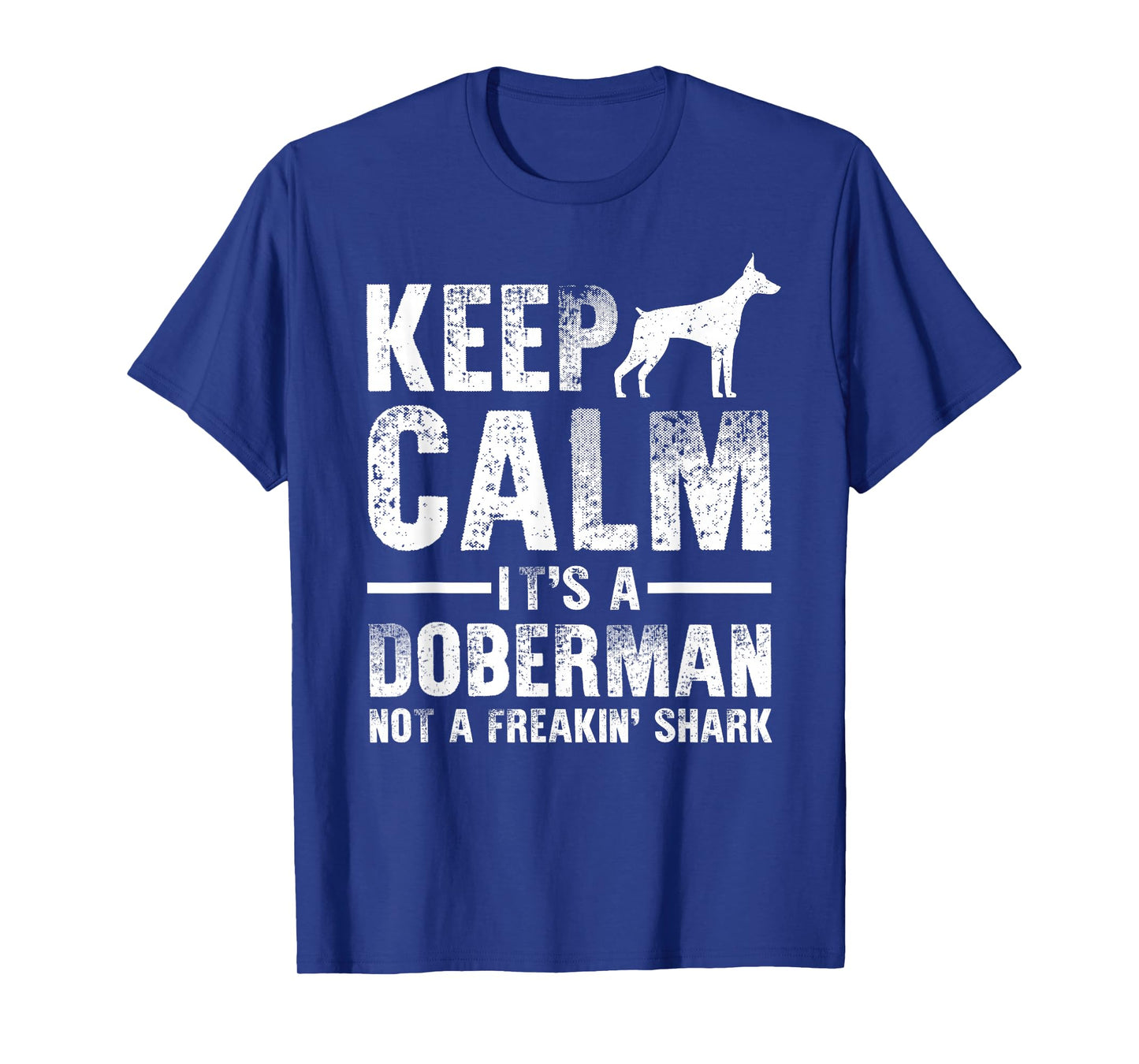 Funny Doberman Art Men Women Doberman Pinscher Dog Walker T-Shirt
