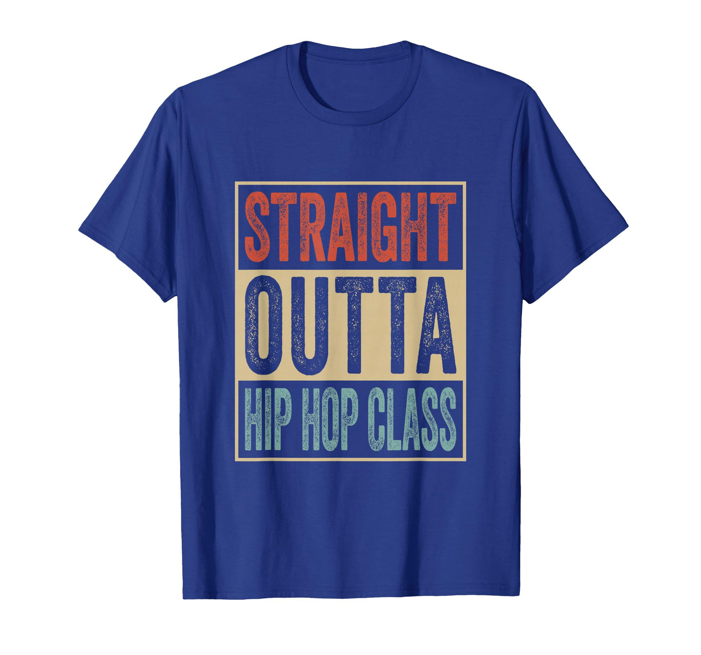 Straight Outta Hip Hop Class Retro Hip-Hop Music Breakdancer T-Shirt